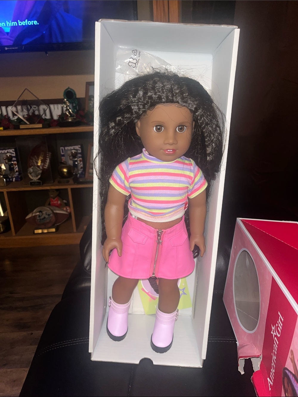 American girl long hair looks by truly me 135 with some accessories